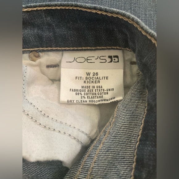 Joe’s Jeans the Socialite Kicker size 26 - Picture 4 of 5
